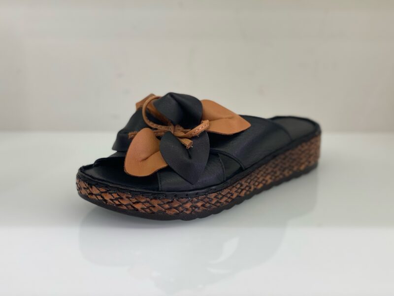 Verosoft Mules Δερμάτινα ανατομικά γυναικεία  πέδιλα - Image 2