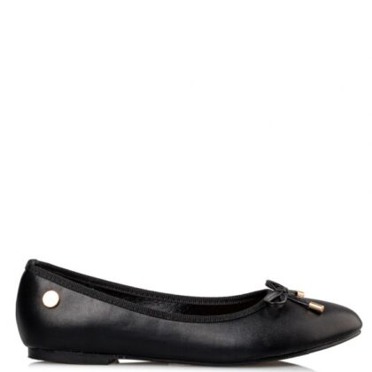 Envie BALLERINAS γυναικεία φλατ μπαλαρίνα σε μαύρο χρώμα