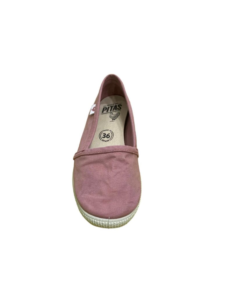 Pitas beach shoes γυναικεία παπούτσια πάνινα σε ροζ χρώμα - Image 3