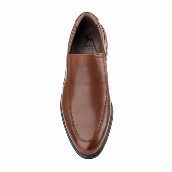 Boxer Δερμάτινα ανδρικά  Loafers – Μοκασίνια σε ταμπά δέρμα - Image 4