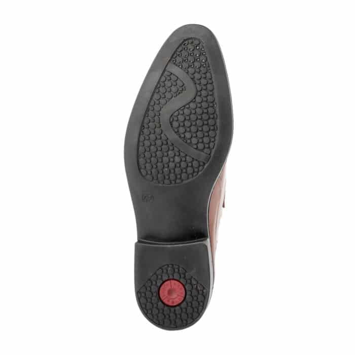 Boxer Δερμάτινα ανδρικά  Loafers – Μοκασίνια σε ταμπά δέρμα - Image 5