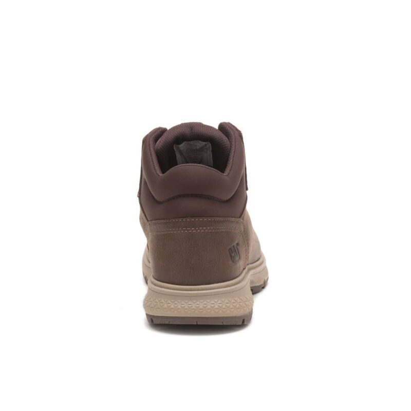 Caterpillar forerunner boot ανδρικό δερμάτινο μποτάκι σε καφέ χρώμα - Image 3