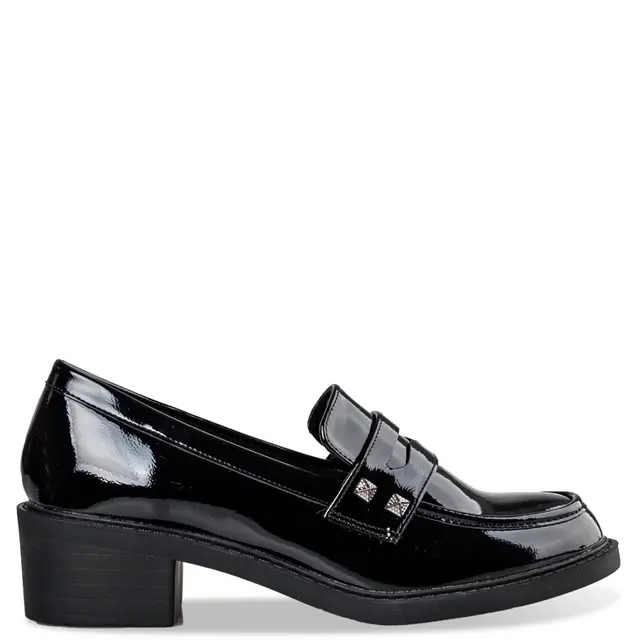 Envie Loafer γυναικεία μοκασίνια σε μαύρο χρώμα