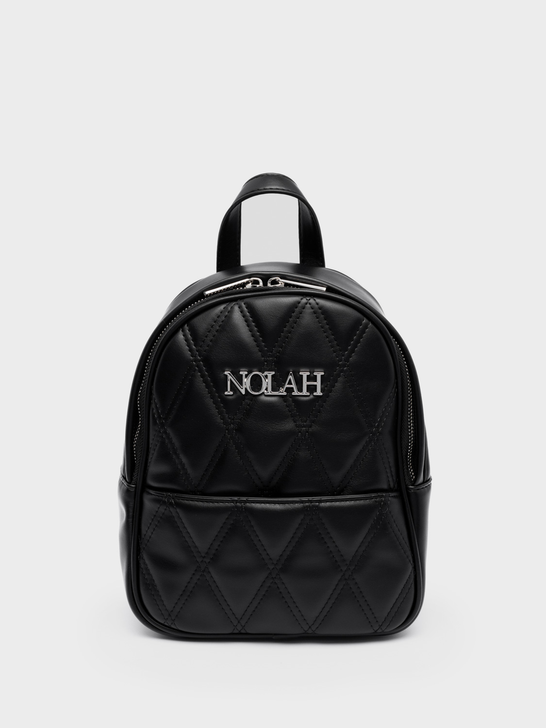 Nolah Lori Black Silver γυναικεία τσάντα πλάτης σε μαύρο χρώμα