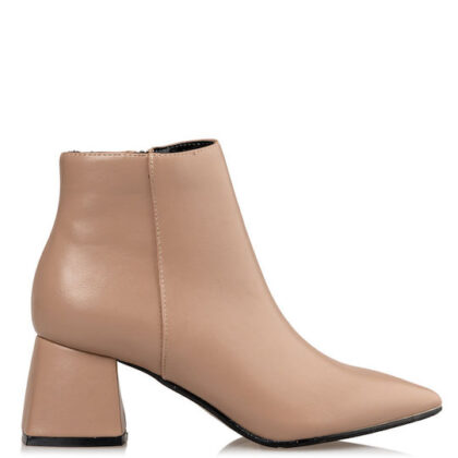 Envie Shoes Γυναικεία Μποτάκια Αστραγάλου σε Μπεζ
