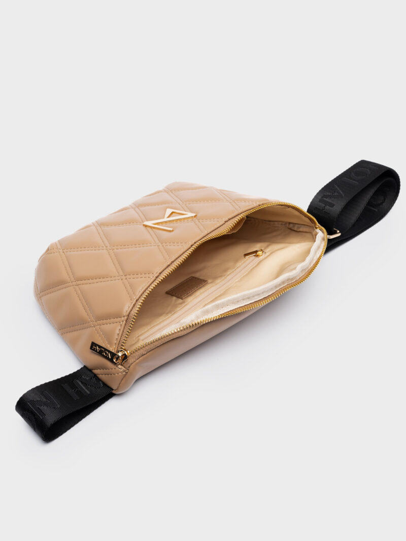 Nolah Dysen Beige Beltbag & χιαστί γυναικείο τσαντάκι σε μπεζ χρώμα - Image 3
