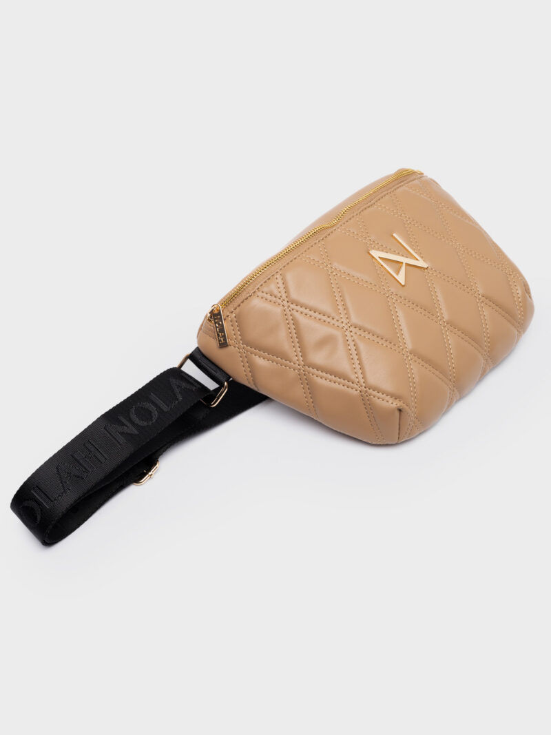 Nolah Dysen Beige Beltbag & χιαστί γυναικείο τσαντάκι σε μπεζ χρώμα - Image 2