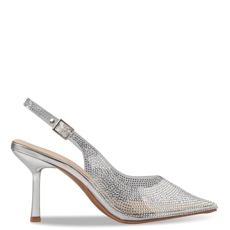 Envie crystalline rhinestone pumps γυναικεία γόβα με strass