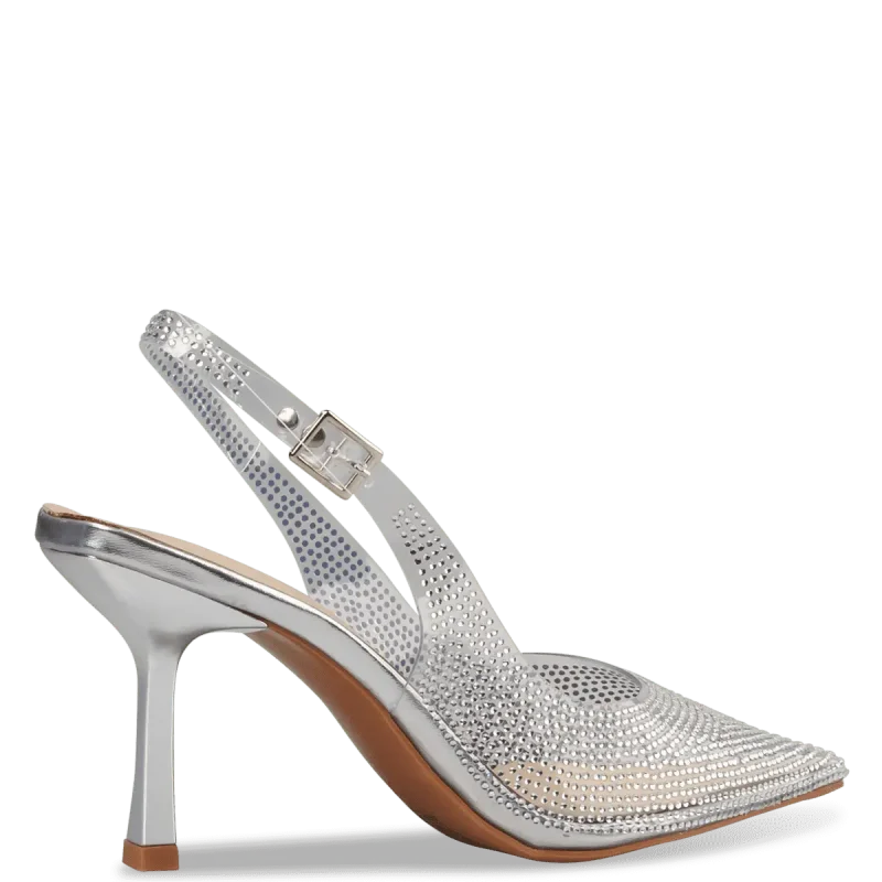 Envie crystalline rhinestone pumps γυναικεία γόβα με strass - Image 2