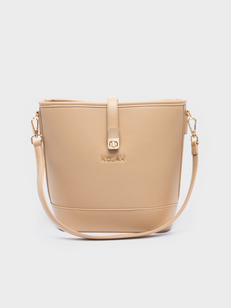 Nolah Evelina Beige Light Gold γυναικεία τσάντα