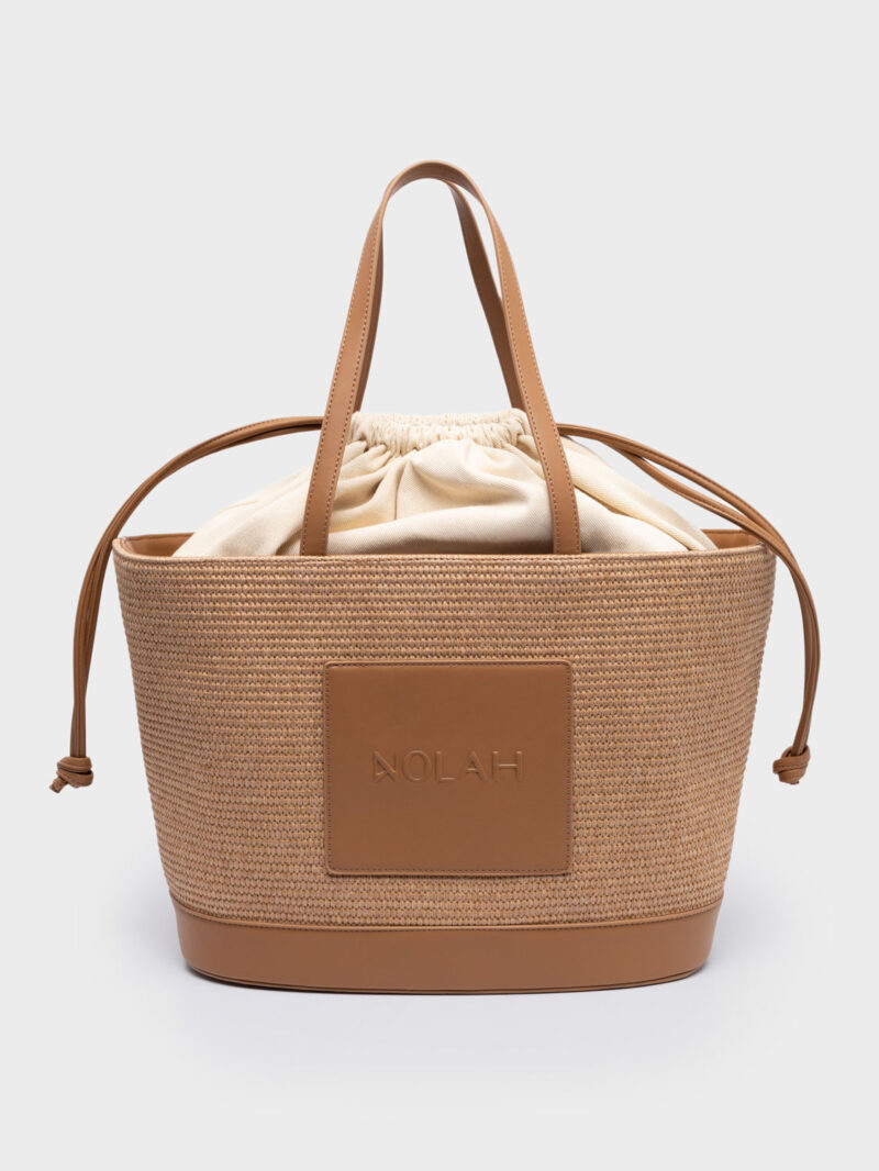 Nolah Sicily Brown γυναικεία τσάντα θαλάσσης