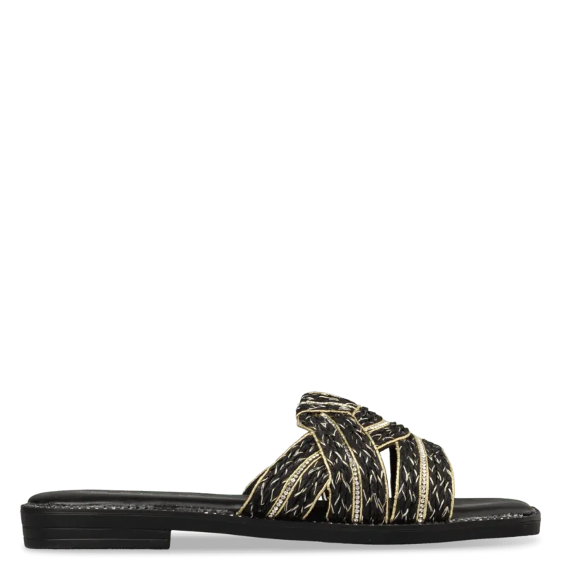Envie sandal γυναικείο σανδάλι σε μαύρο χρώμα