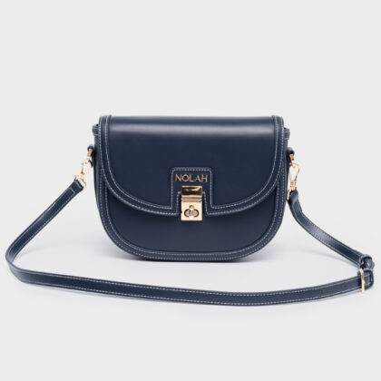 Nolah Madrid Blue Light Gold γυναικεία τσάντα ώμου & χιαστί σε μπλε χρώμα