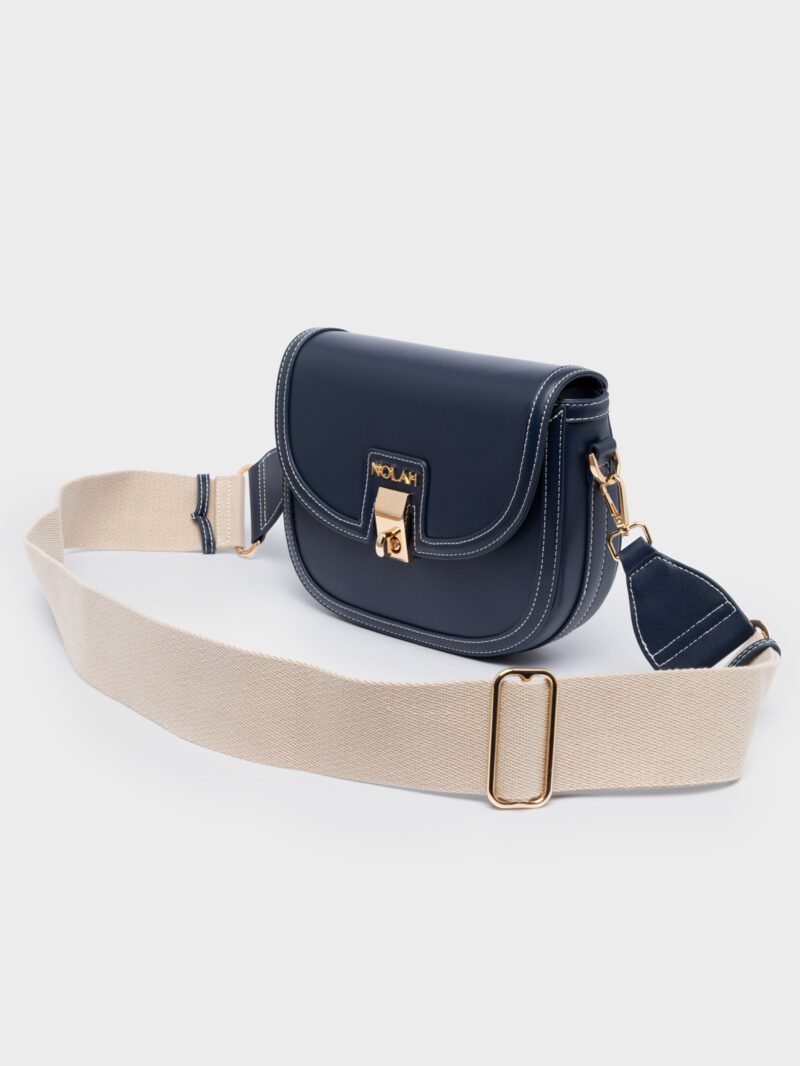 Nolah Madrid Blue Light Gold γυναικεία τσάντα ώμου & χιαστί σε μπλε χρώμα - Image 3