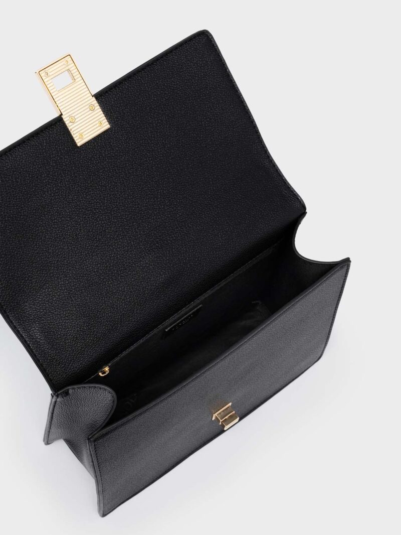 Nolah Sevile Black Light Gold γυναικεία τσάντα ώμου & χιαστί - Image 2