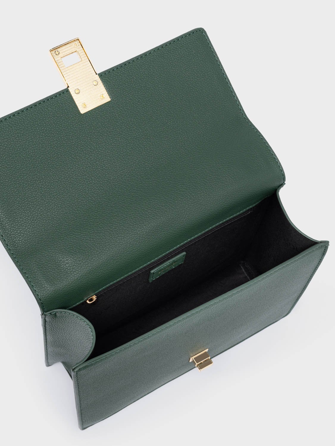 Nolah Sevile Dark Green Light Gold γυναικεία τσάντα ώμου σε πράσινο χρώμα - Image 2