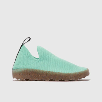 Asportuguesas γυναικεία ανατομικά loafer σε γαλάζιο χρώμα slip-on