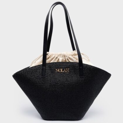 Nolah Camelia Black Γυναικεία Τσάντα Ώμου