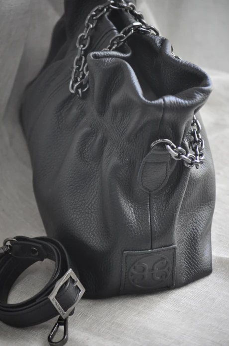 Bonendis Nefeli Leather Pouch - Black γυναικεία δερμάτινη  τσάντα σε μαύρο χρώμα - Image 3