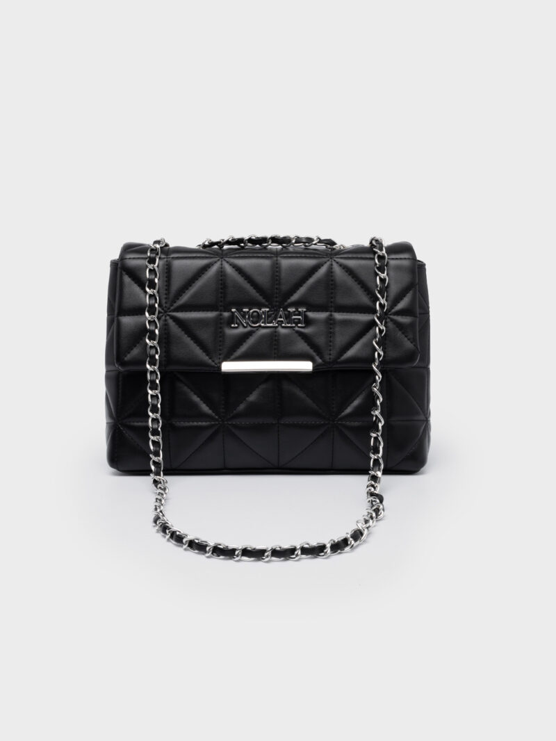 Nolah Mafalda Black Light Gold γυναικεία τσάντα ώμου & χιαστί
