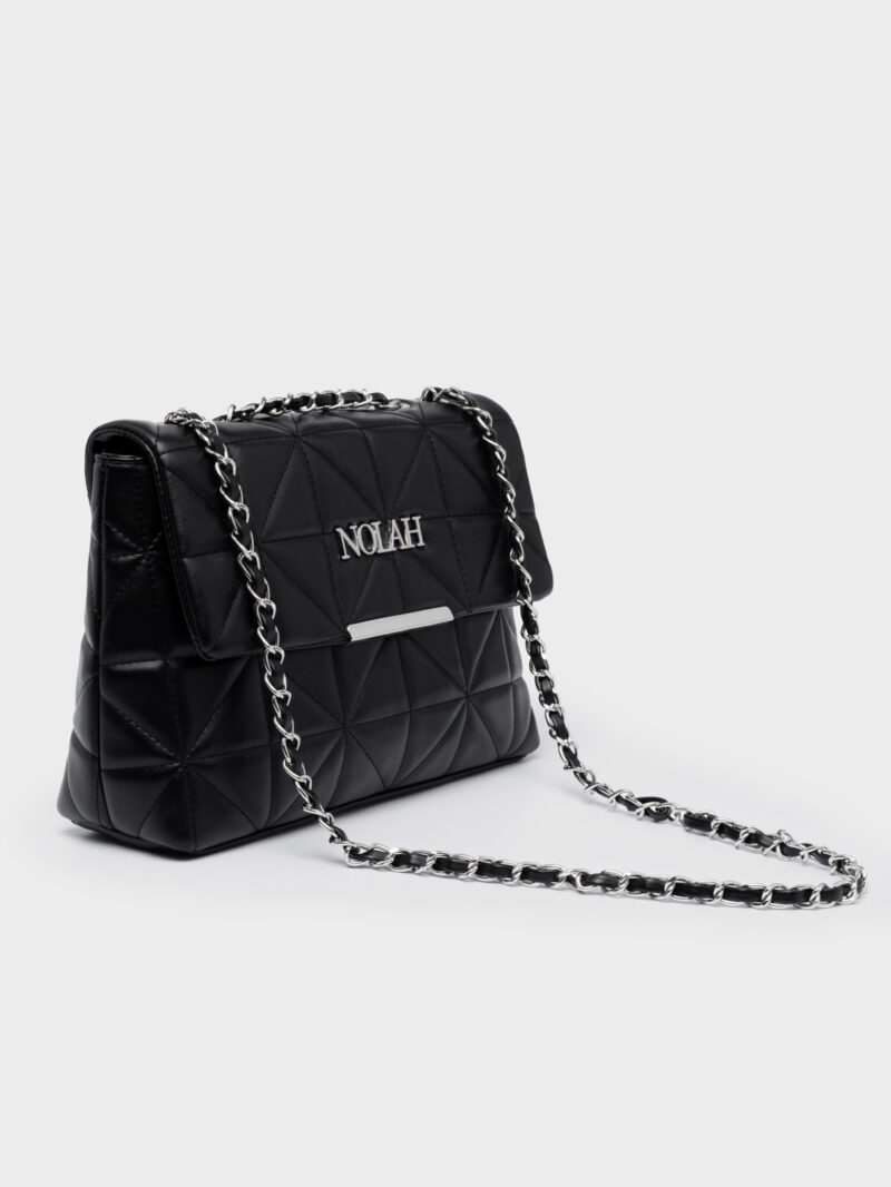 Nolah Mafalda Black Light Gold γυναικεία τσάντα ώμου & χιαστί - Image 2