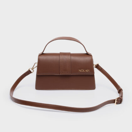 Nolah Blake Chocolate Brown γυναικεία τσάντα χειρός & χιαστί