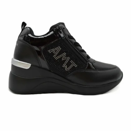 Armata di mare jeans γυναικεία sneakers comfort σε μαύρο χρώμα