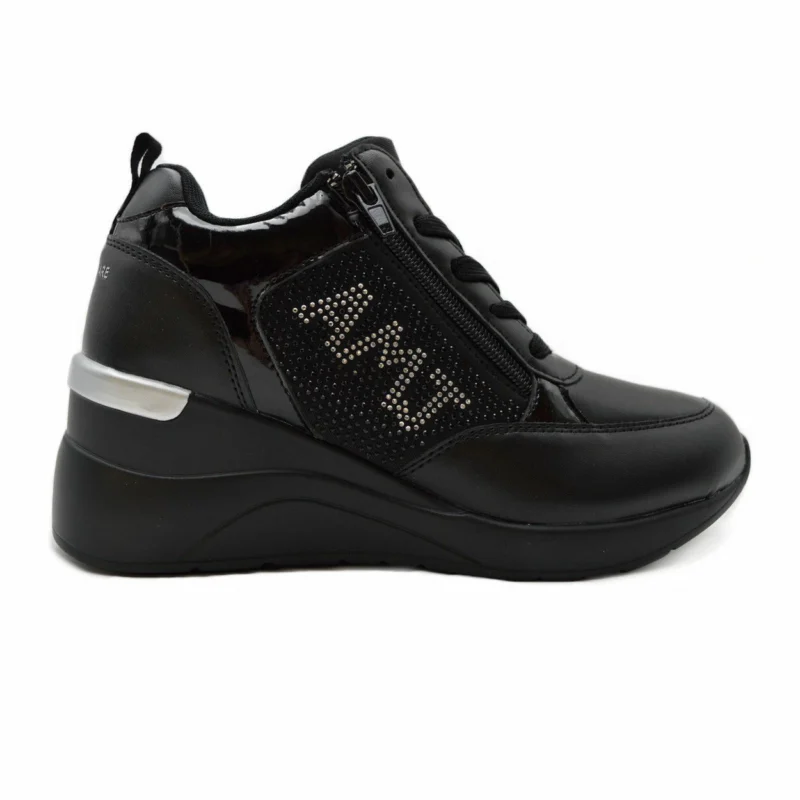 Armata di mare jeans γυναικεία sneakers comfort σε μαύρο χρώμα
