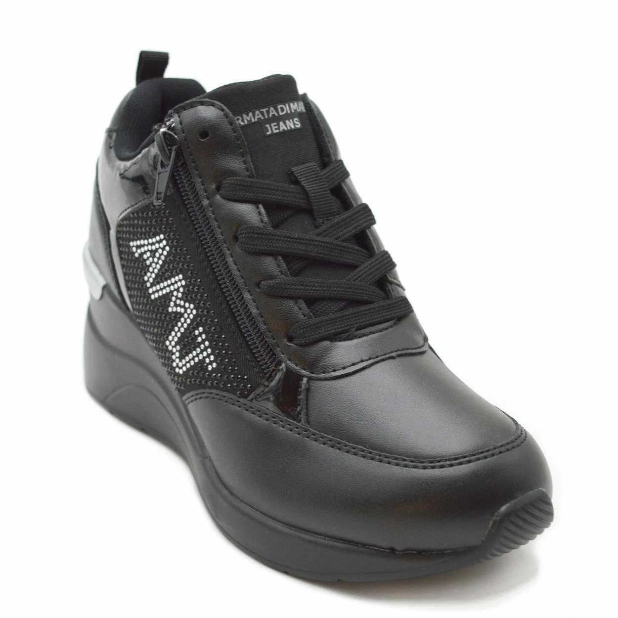 Armata di mare jeans γυναικεία sneakers comfort σε μαύρο χρώμα - Image 3