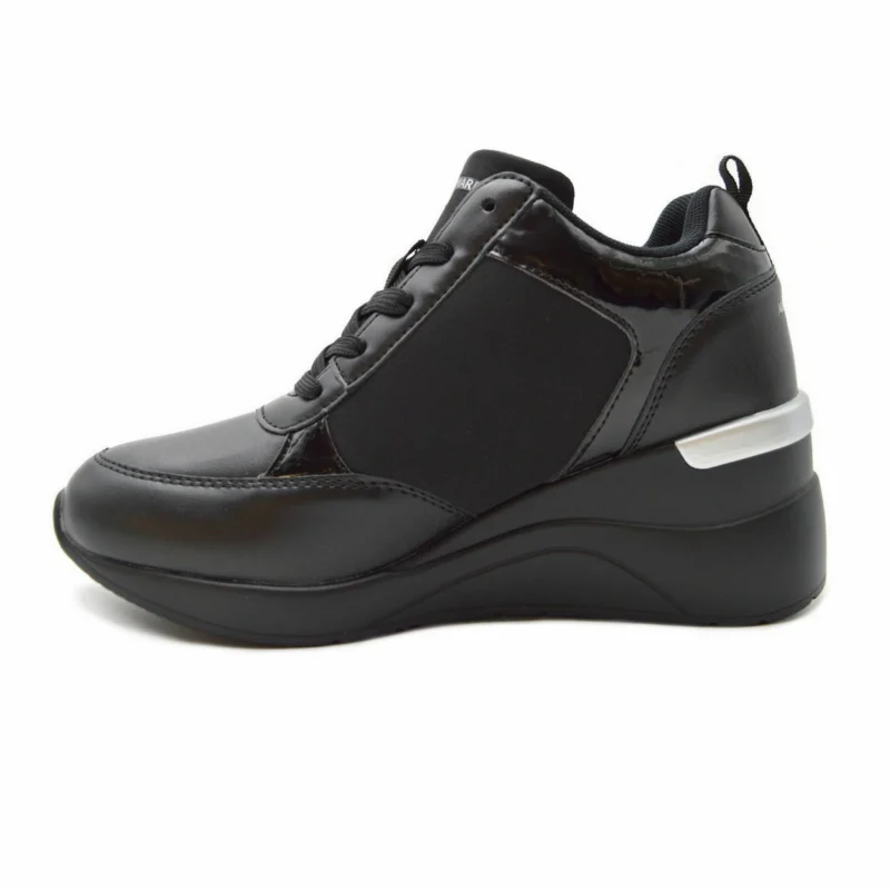 Armata di mare jeans γυναικεία sneakers comfort σε μαύρο χρώμα - Image 2