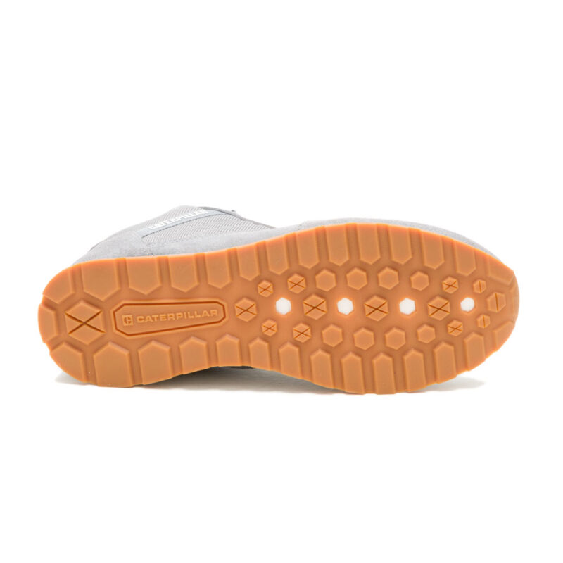 Caterpillar sneakers Ventura ανδρικά δερμάτινα σε γκρι χρώμα - Image 2