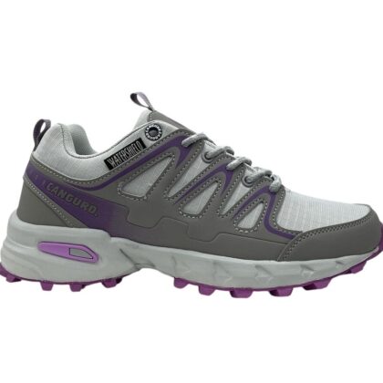 Canguro Γυναικεία Sneakers Grey & purple
