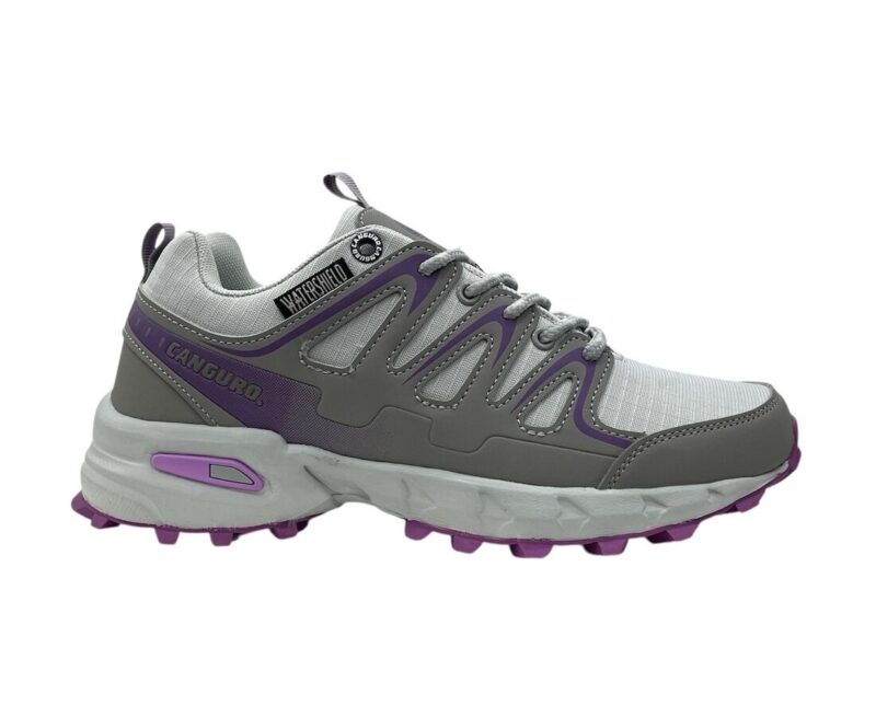 Canguro Γυναικεία Sneakers Grey & purple