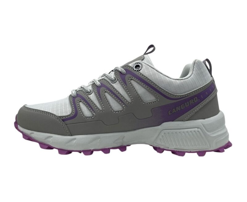 Canguro Γυναικεία Sneakers Grey & purple - Image 3