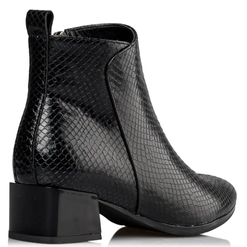 Envie ankle boots γυναικεία μποτάκια σε μαύρο χρώμα - Image 3