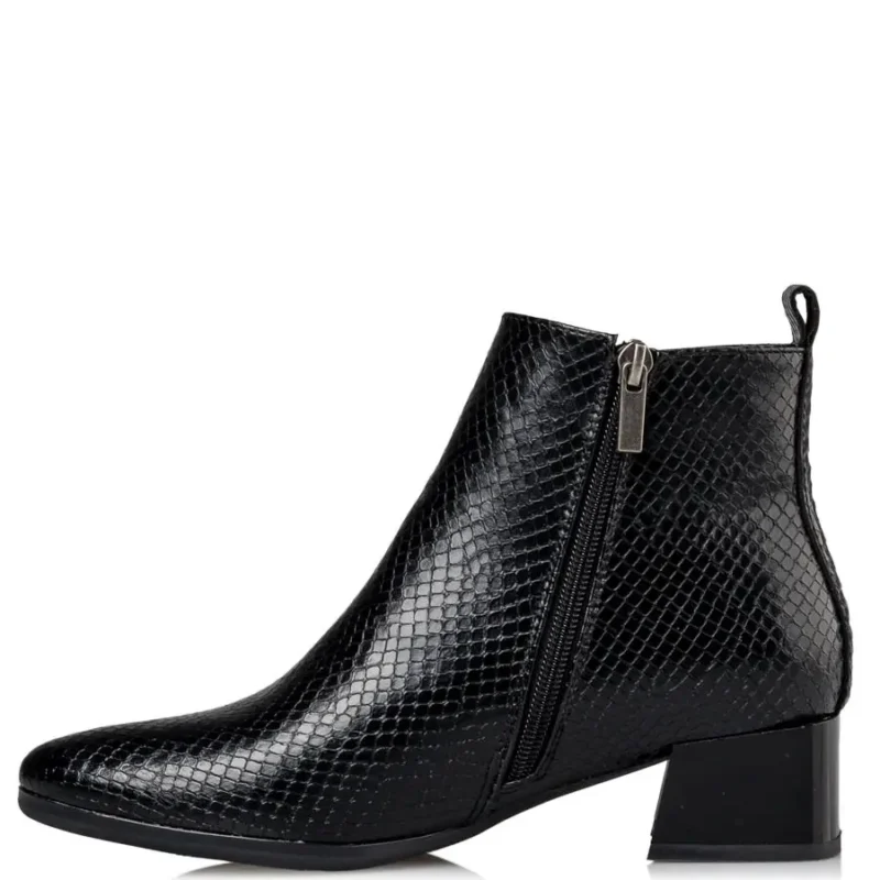 Envie ankle boots γυναικεία μποτάκια σε μαύρο χρώμα - Image 2