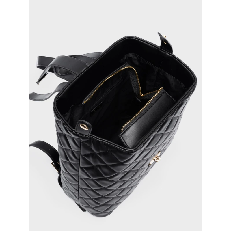 Nolah Zander Black gold γυναικεία τσάντα πλάτης σε μαύρο χρώμα - Image 2