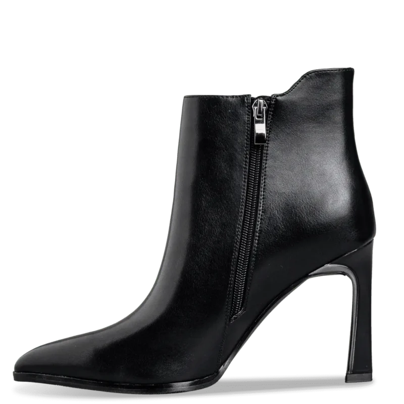 Envie pointed toe booties γυναικεία μποτάκια σε μαύρο χρώμα - Image 2