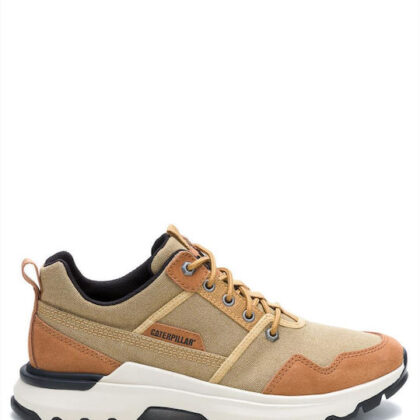 Caterpillar Colorado Ανδρικά δερμάτινα Sneakers Μπεζ