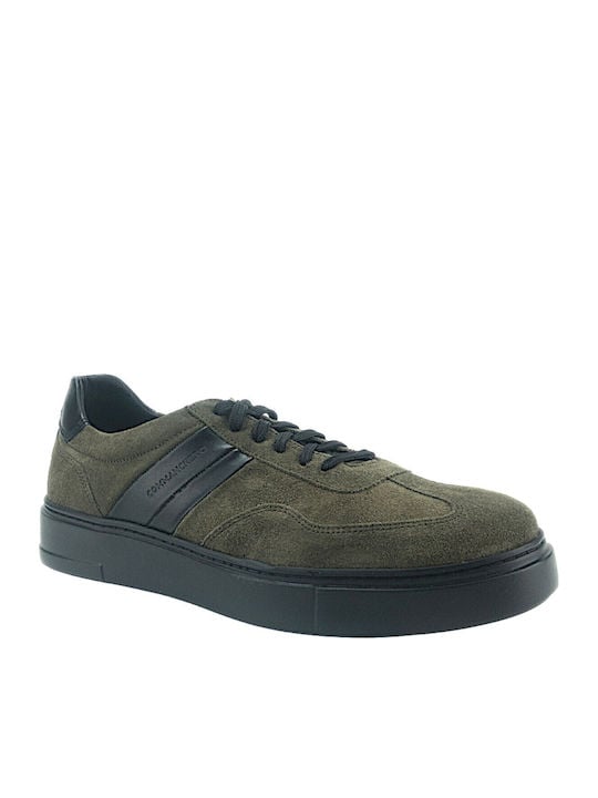 Commanchero Δερμάτινα Ανδρικά Sneakers σε λαδί χρώμα - Image 4