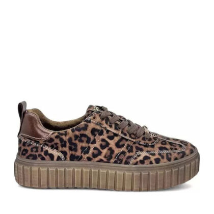 Seven Γυναικεία Sneakers Καφέ λεοπάρ