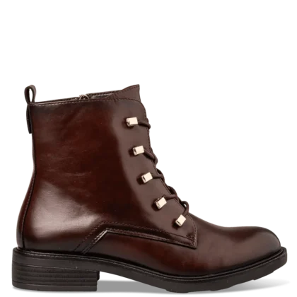 Envie ankle boots γυναικεία μποτάκια αστραγάλου σε καφέ χρώμα