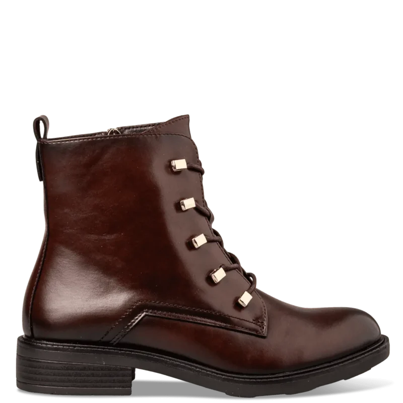 Envie ankle boots γυναικεία μποτάκια αστραγάλου σε καφέ χρώμα
